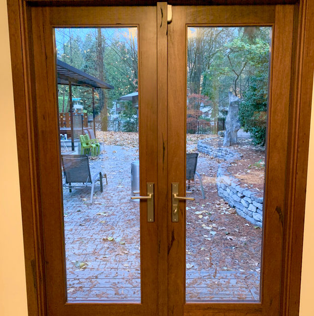 French doors dark Stain Installed Exterior, French doors doors, French doors exterior doors kelowna, French doors exterior doors, French doors canadian doors, French doors bc, everwoord custom woodwoorking, French doors everwood, custom French doors doors, custom French doors doors bc, custom French doors doors canada, solid wood doors okanagan, soild wood doors canada, solid wood doors lower mainland, solid wood doors Vancouver, solid wood doors BC, solid wood doors Everwood, everwood custom woodworking, custom wood doors, grand entry wood doors, everwood doors, exotic hardwood Canada, exotic hardwood BC, medieval walnut hardwood, cocowood hardwood, everwood exclusive hardwood, door installation Okanagan, front door renovation BC, solid wood front doors canada, new build solid wood entry door BC
