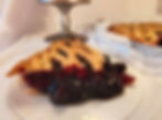 Blueberry Lattice Pie image