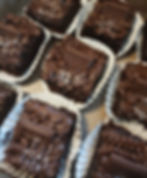 Premium Chocolate Brownie with Cream image
