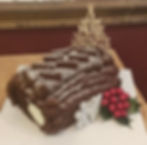 Festive Log Cake image