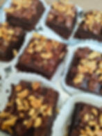 Premium Walnut & Chocolate Cream Brownies image