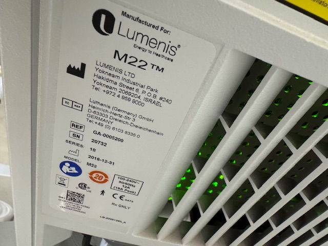 Thumbnail: 2017 Lumenis M22 Resurfx & IPL
