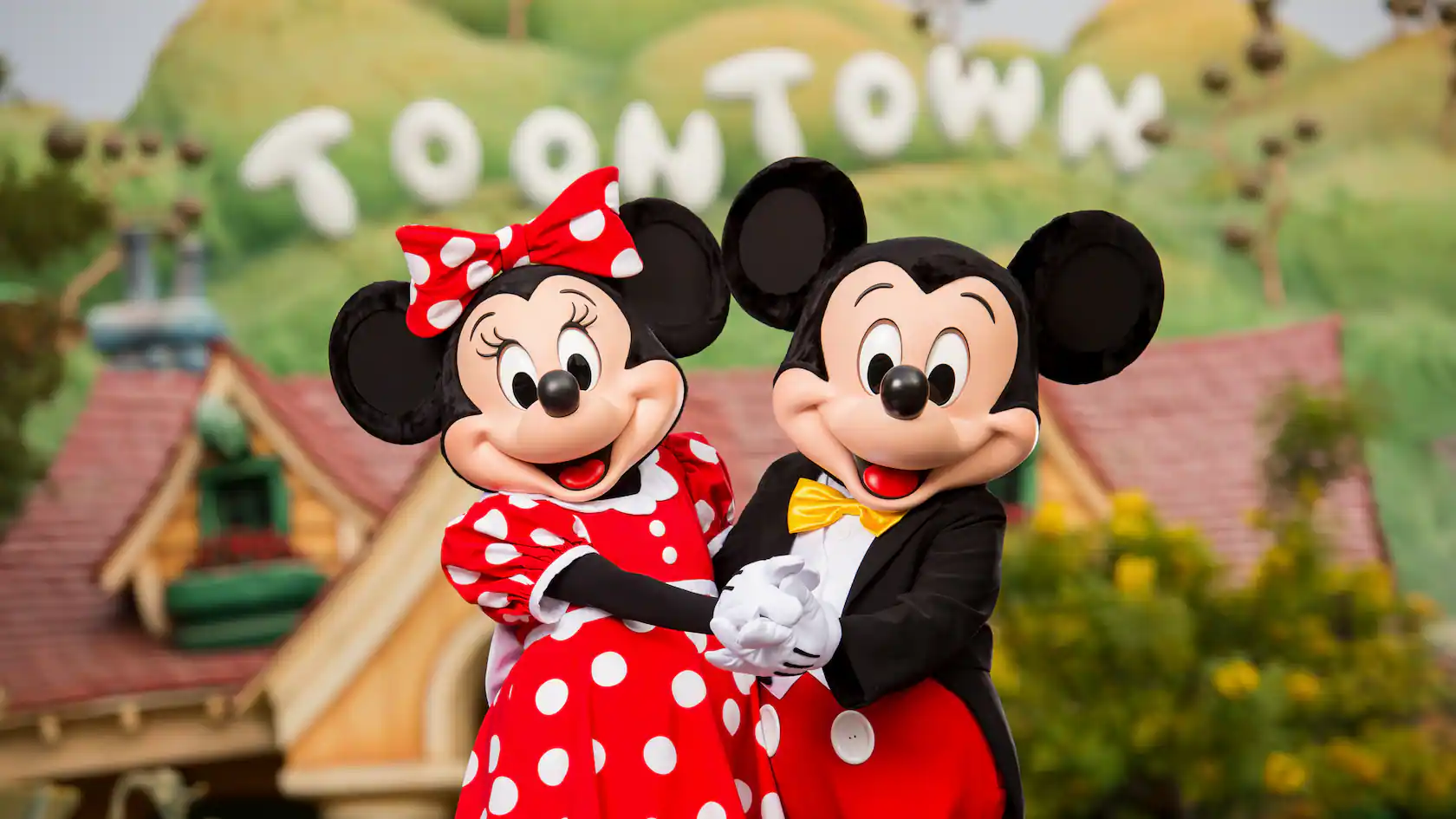 Mickey y Minnie Toontown