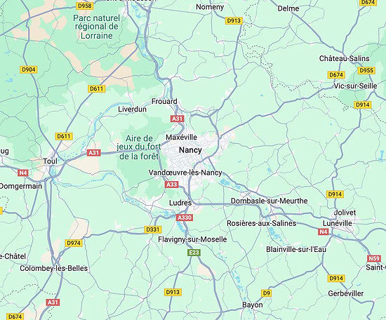 Zone d'intervention en Meurthe et Moselle