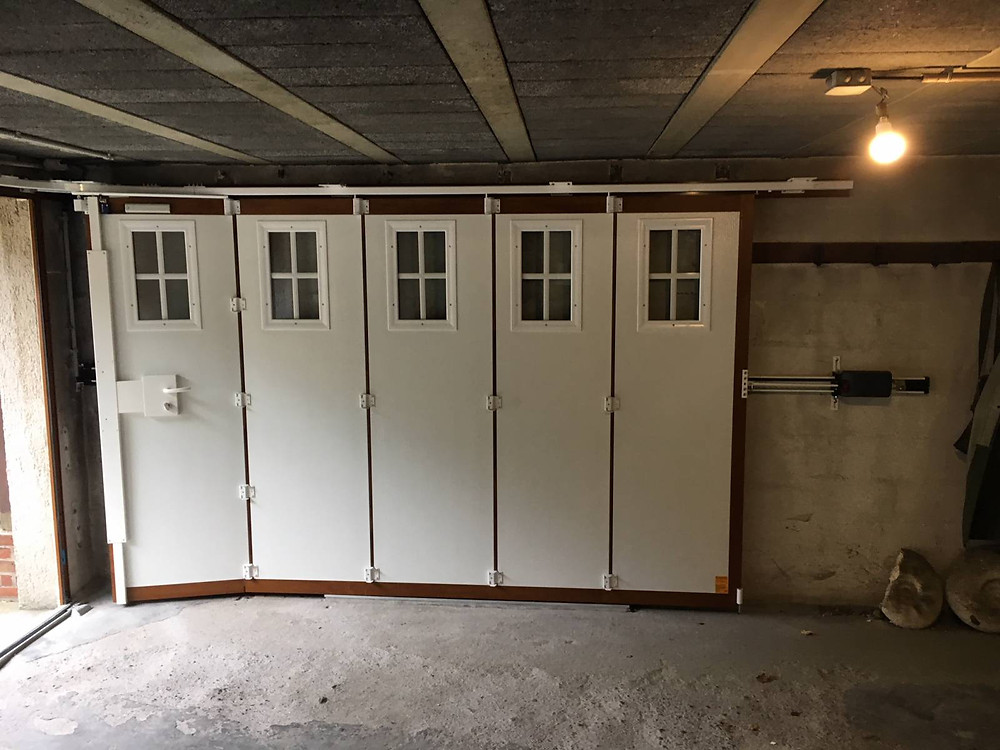 porte de garage coulissante