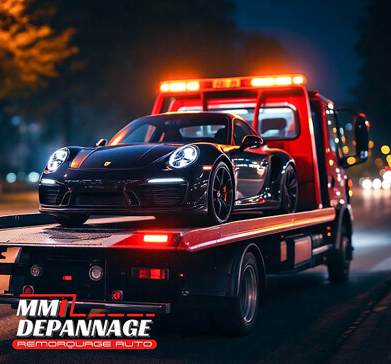 Remorquer mon véhicule de nuit
