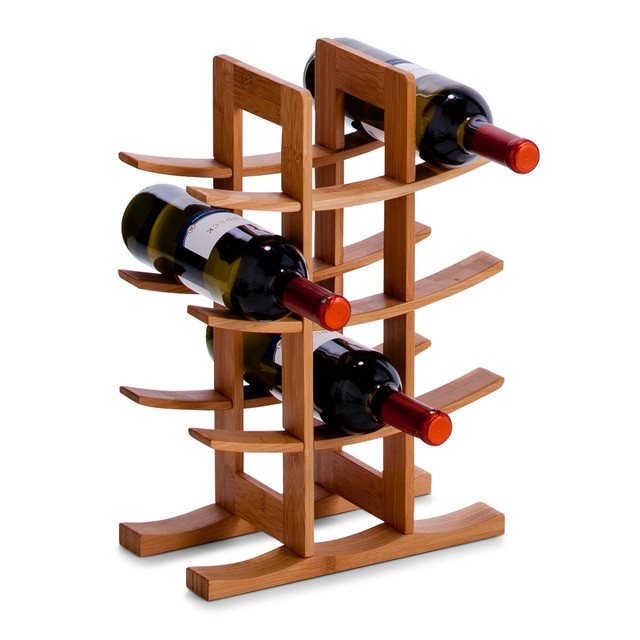 range bouteille en bambou