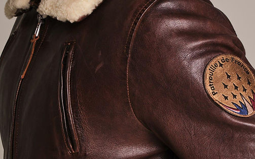 Cuir redskins Patrouille de France