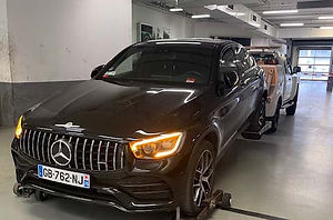 remorquage parking sous sol