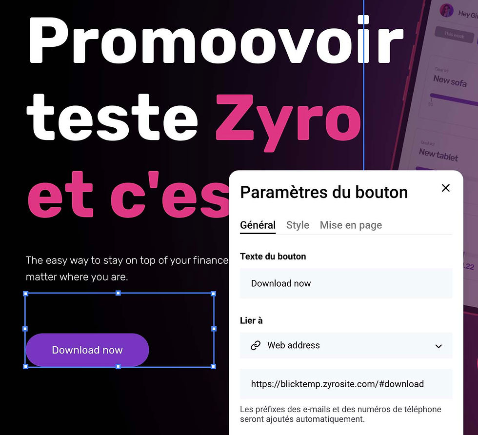 Tutoriel Zyro pour créer son site Internet