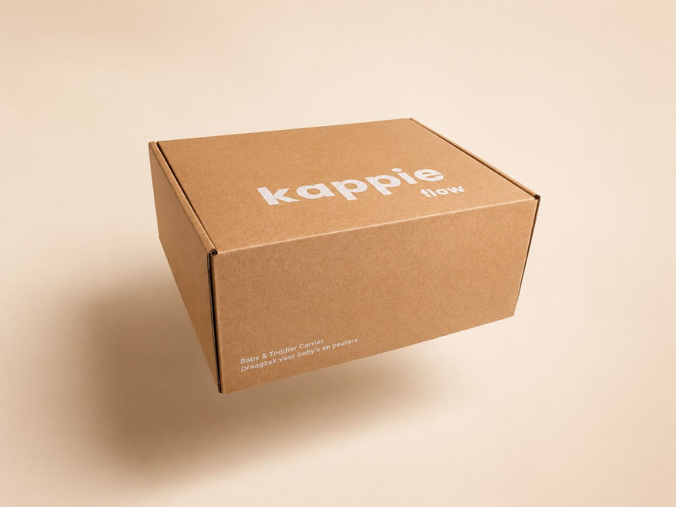 kappie flow draagzak verpakking