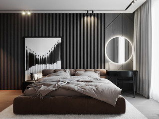 MODERN GREY WALL PANEL