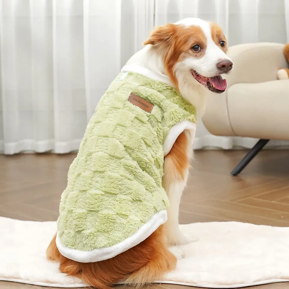 Thumbnail: Big Dogs Clothes Winter Warm Sweater S-6XL Size Pet Clothing Golden Retriever Do