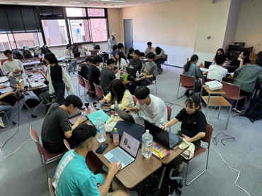 作業の様子