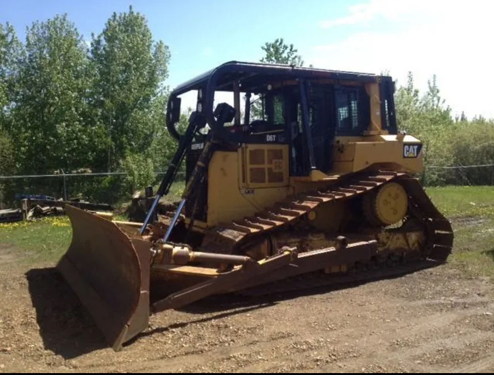 2008 Caterpillar D6T LGP Angle Dozer
