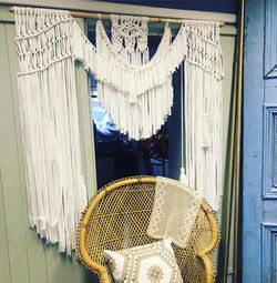 Boho Macrame Backdrop