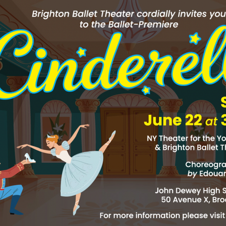 Brighton Ballet Theater’s 38th Annual Children’s Festival & The Ballet “Cinderella”