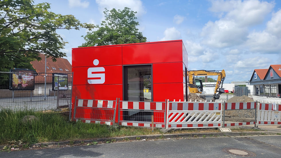 Die Baustelle an der Klagesstraße im Mai 2025.