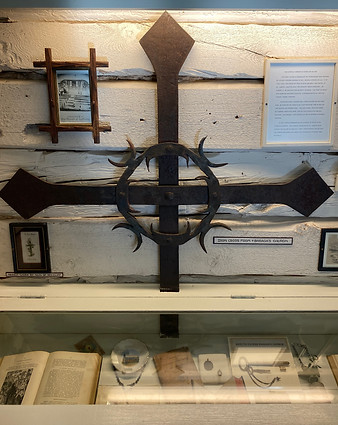 Father Baraga's Cross on the Church.jpg