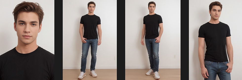 example of modeling polaroids