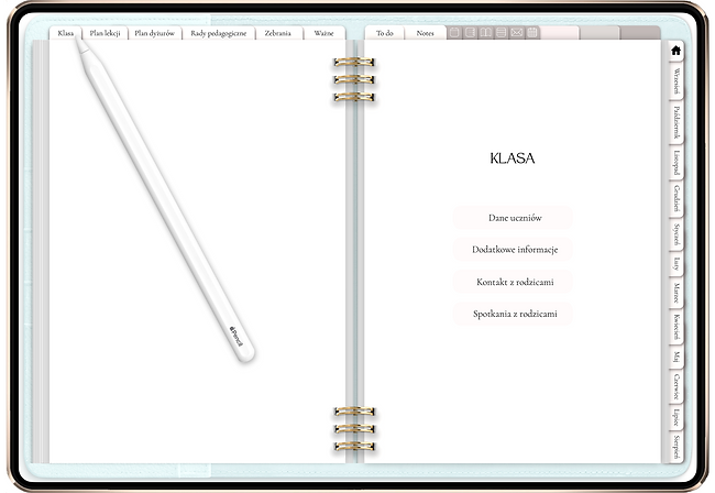 Cyfrowy Planner Nauczycelki