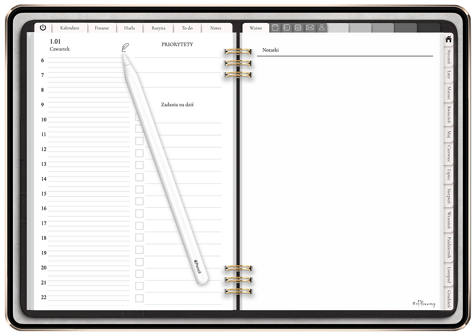 Miniatura: Boss Planner/Digital Planner