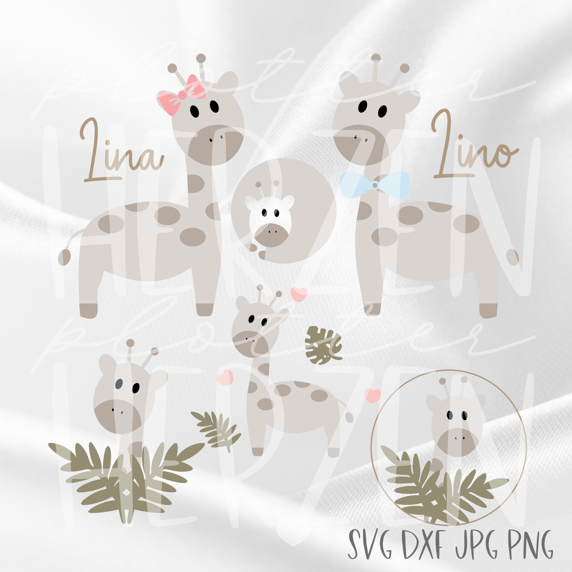 Giraffen-Set Lina & Lino