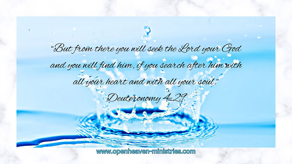 How Hungry or Desperate are you to Hear God’s Voice?