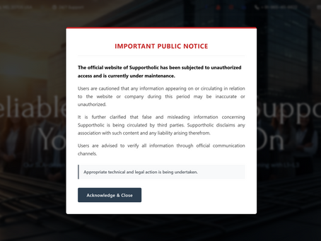 Supportaholic is lying... AGAIN