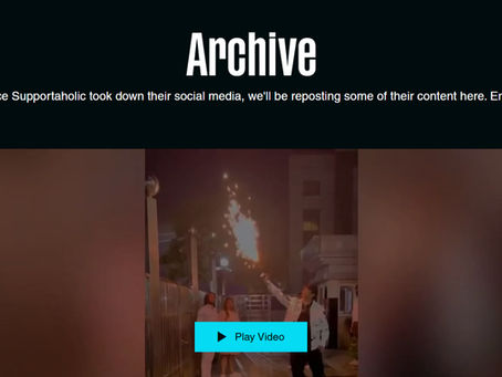 A screenshot of the archive page on the Supportaholic website.