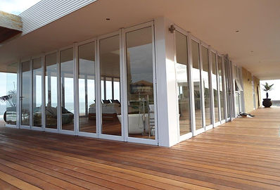 aluminium stack door