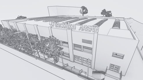 Die TecTake Arena in Würzburg