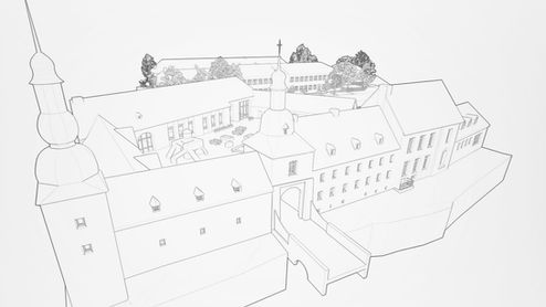 Die Burg Birgel in Düren