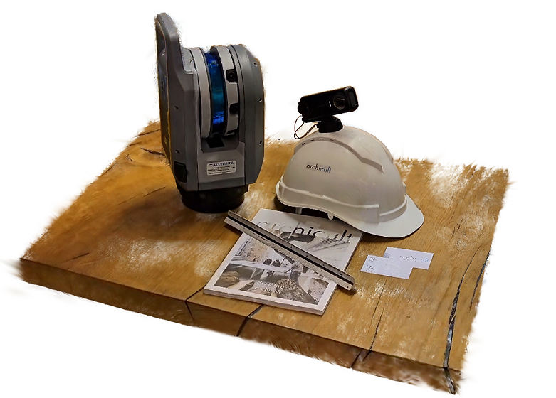 Ein Screenshot einer Gaussian Splatting Szene