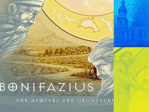 Graffiti-Kunst am Bonifazius Platz: Lars Schüller erweckt Geschichte von Ohrdruf zum Leben