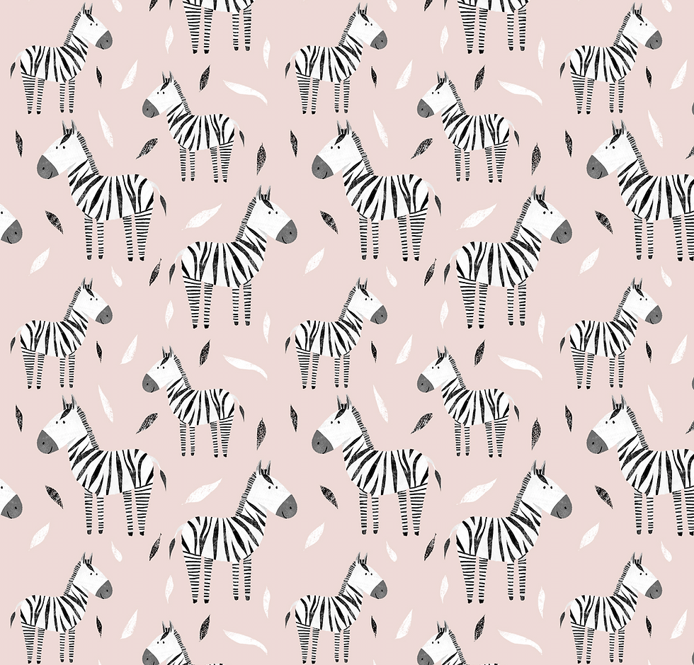 Pink zebra short romper bethshepherdstudio