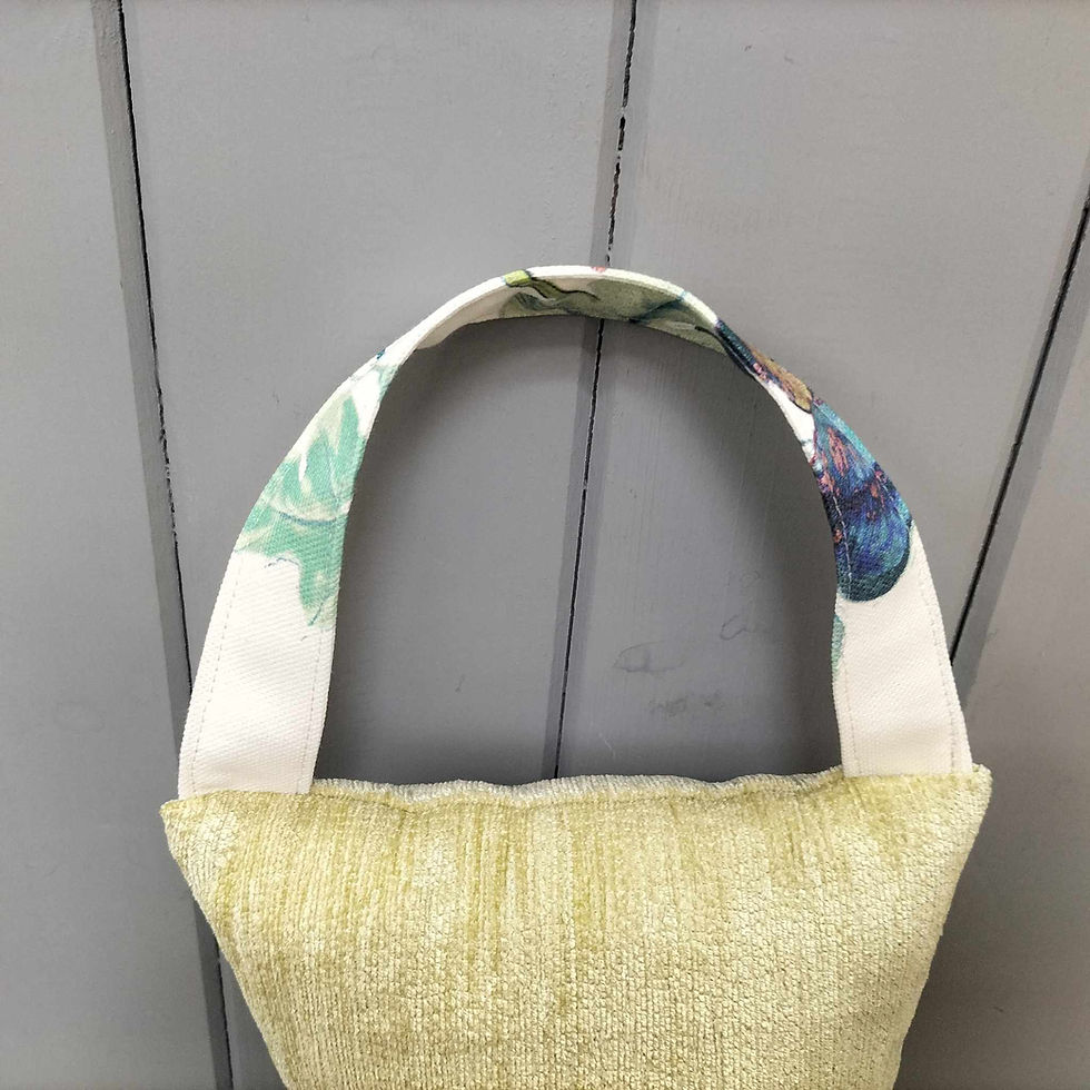 Thumbnail: Floral fabric draught excluder