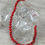 Thumbnail: Red Turquoise beaded anklet