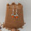 Thumbnail: Orange and silver miracle bead drops