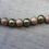 Thumbnail: Green Swarovski pearl and stardust bead bracelet