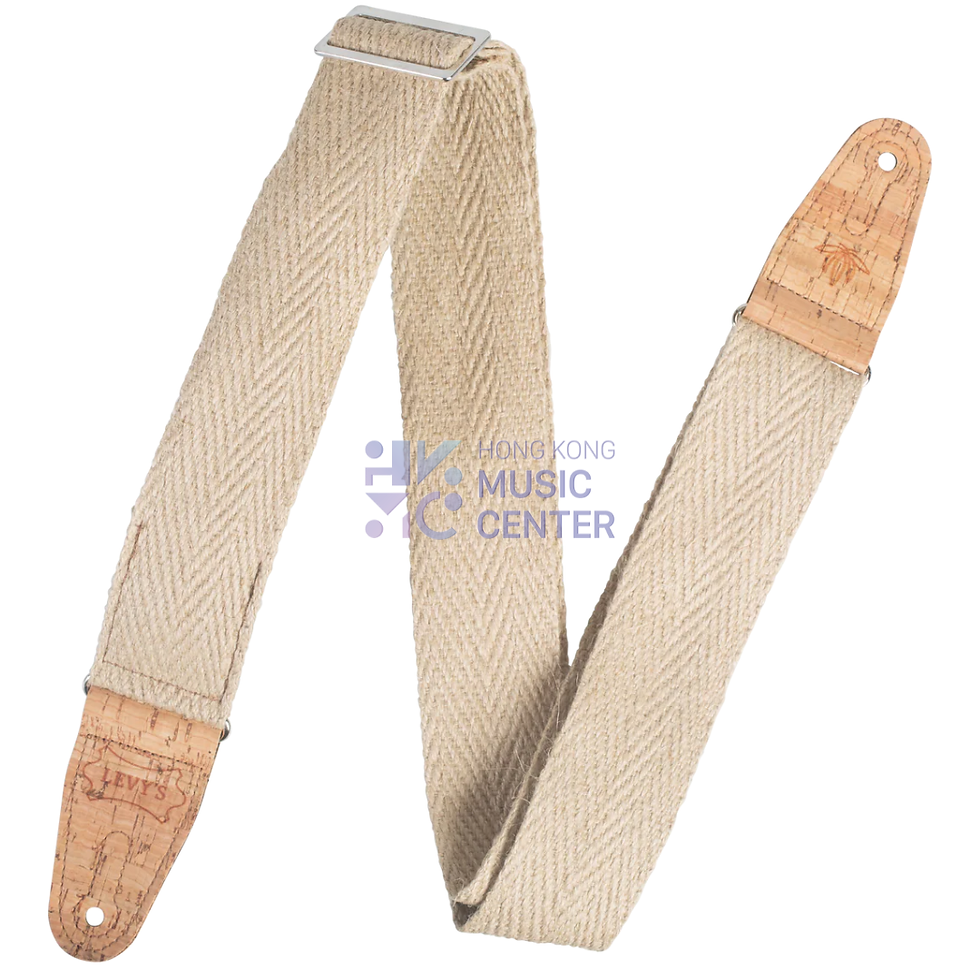 縮圖：Levy's Vegan Hemp Series Guitar Strap | 純素大麻纖維系列結他帶 natural