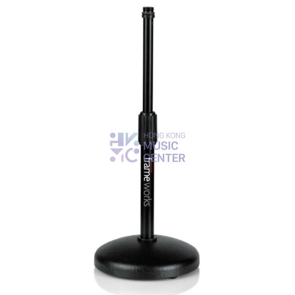 縮圖：Round Base Desktop Mic Stand | 坐枱短咪架