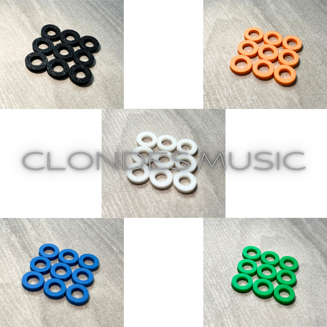 鼓專用膠螺絲墊圈 PLA Tension Rod Washers for Drums