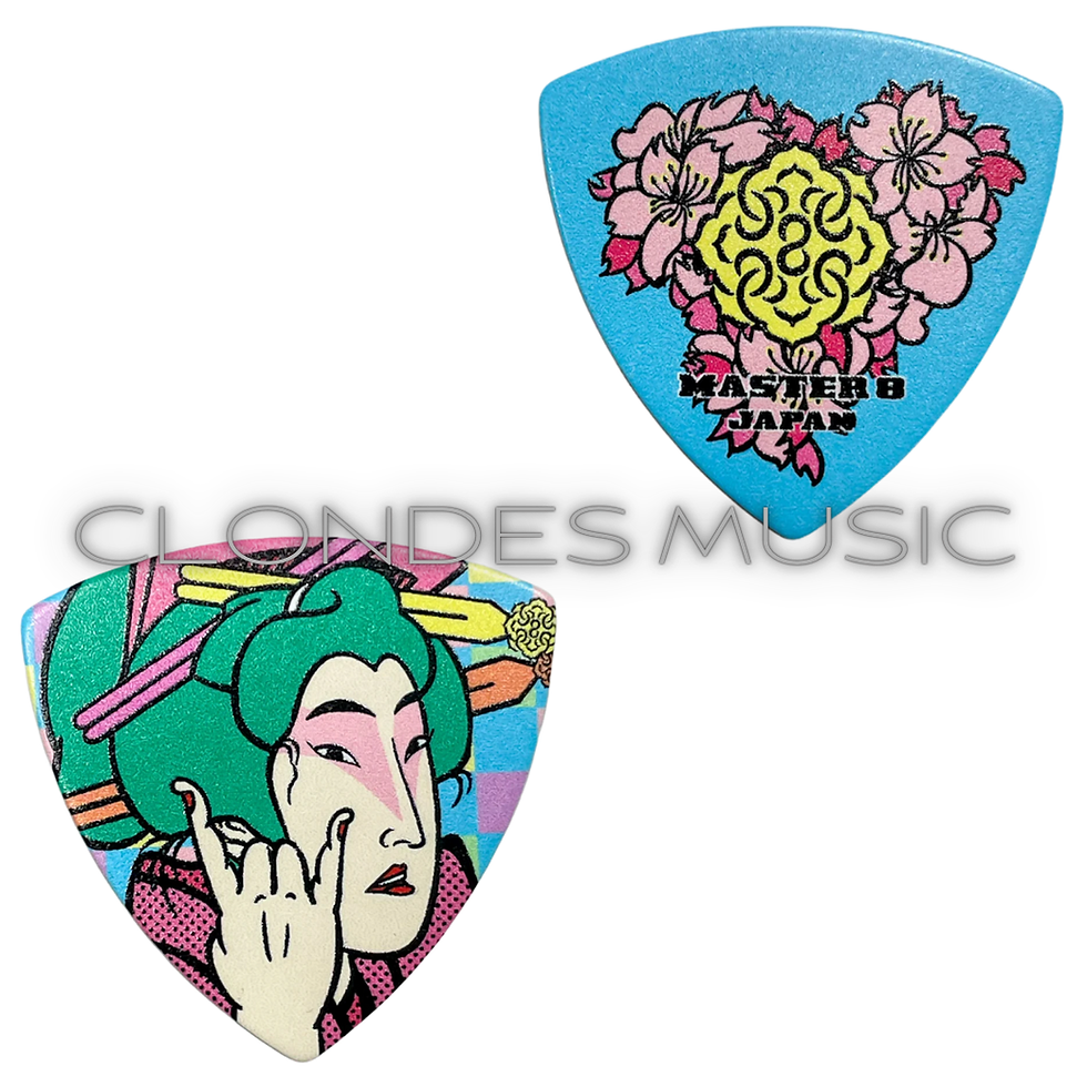 Thumbnail: Master 8 Graphic 系列結他撥片 (日本製造) | Guitar Pick - Cherry Blossom 櫻花