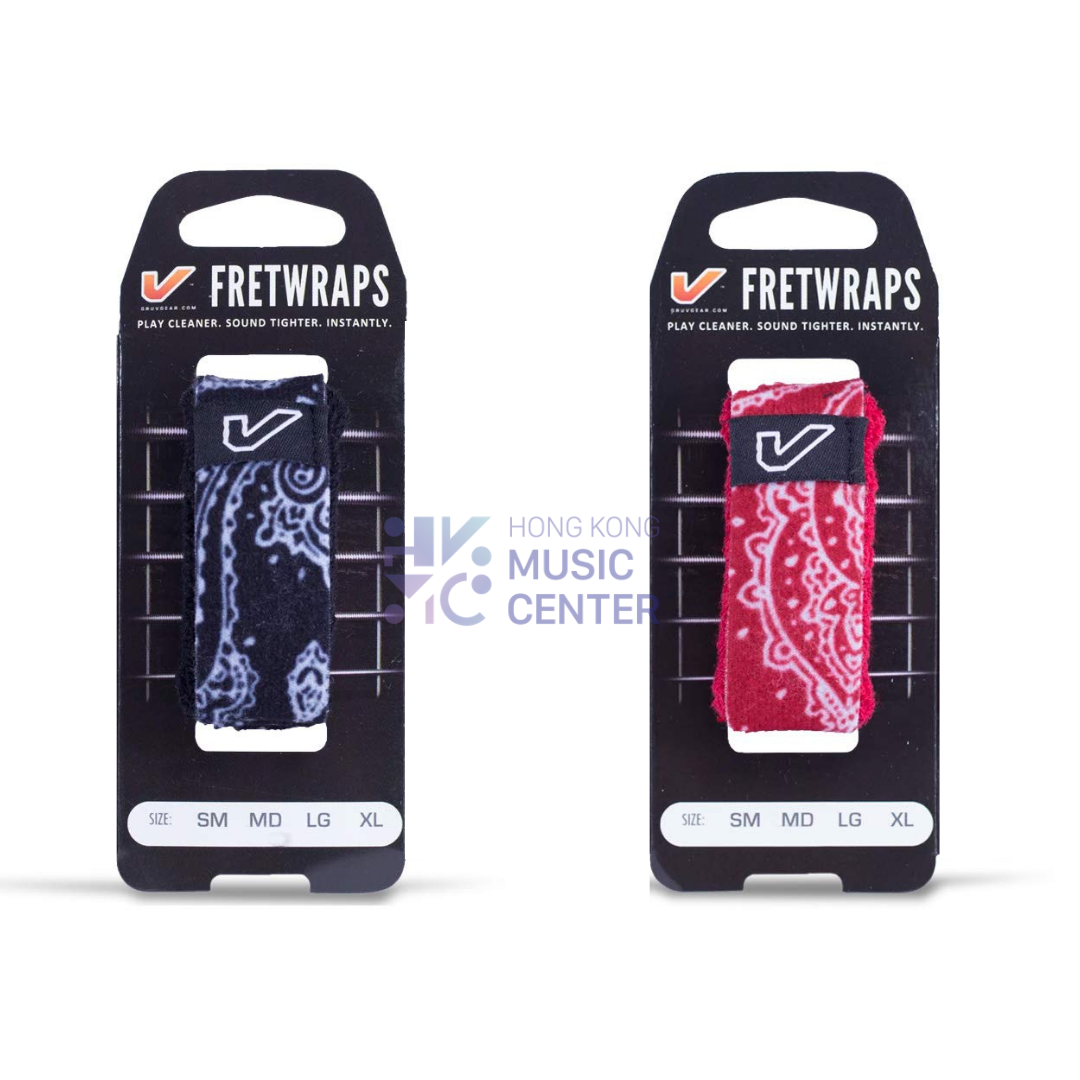 Gruv Gear FretWraps (Bandana Pattern) | 結他靜音棉 (印花手帕紋)