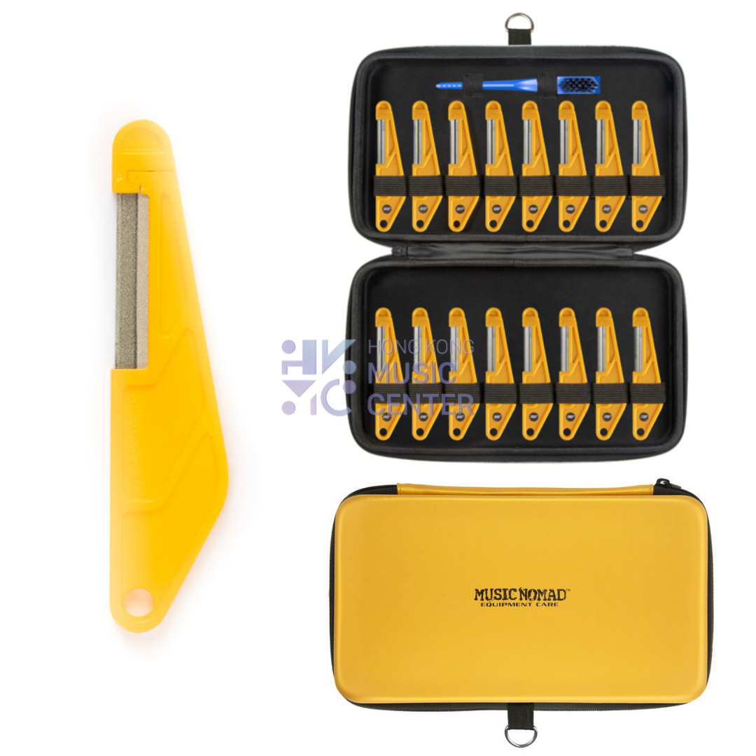 Music Nomad Diamond Coated Nut File Set (16pc) | 結他弦枕打磨工具套裝 MN676