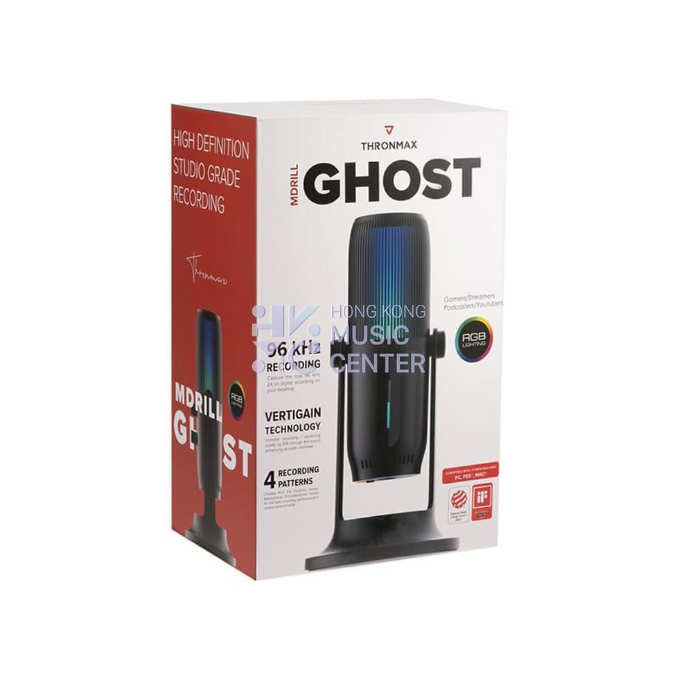 縮圖：Thronmax M2 Ghost RGB type-c Microphone | USB 錄音咪