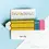 Thumbnail: Wood Hand Painted Pencil Hair Clip Barrette