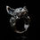 Thumbnail: Anello con testa di gatto Sphynx / Ring with Sphynx cat head