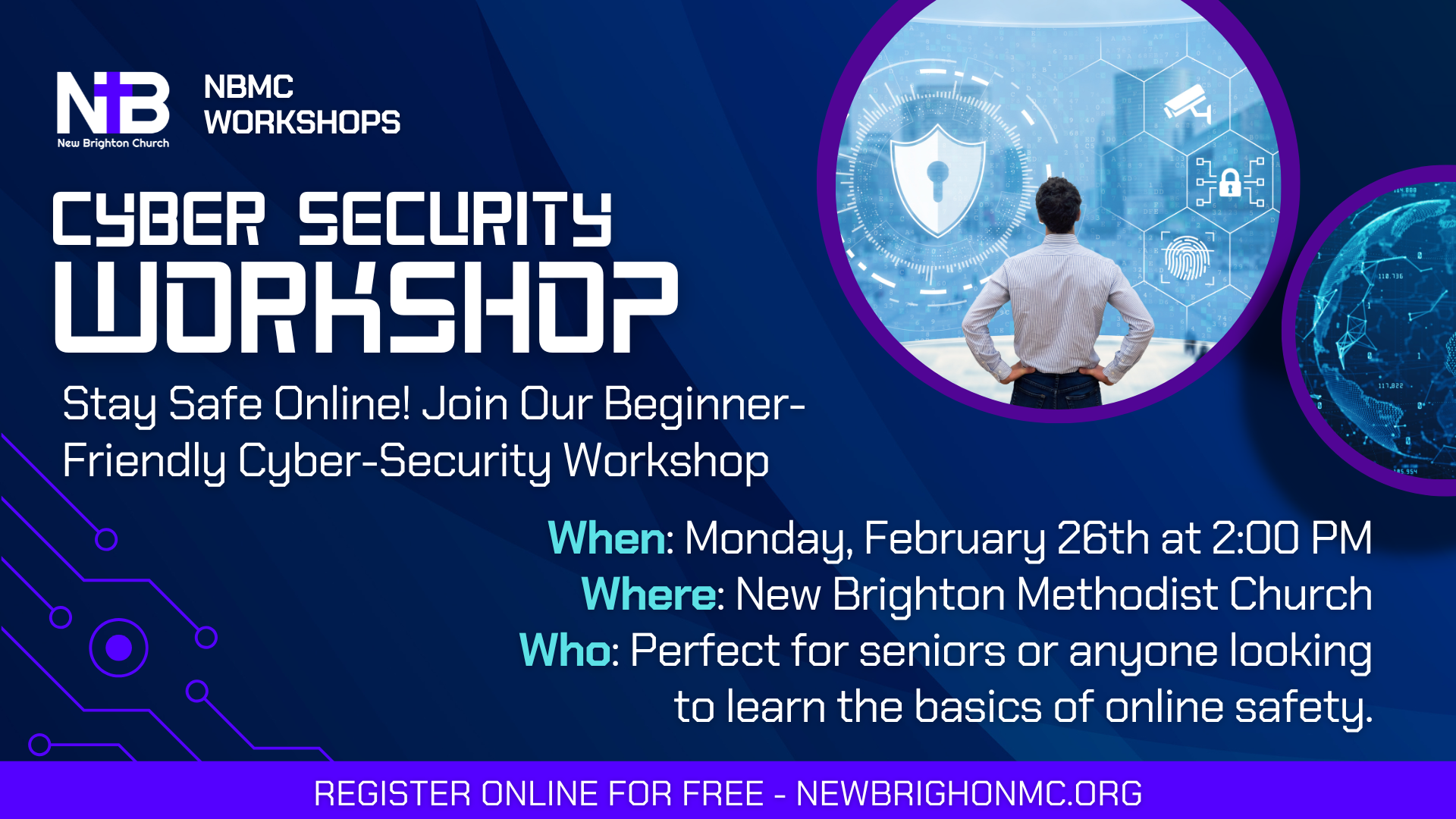 Cyber Security For Beginners Workshop New Brighton Mc